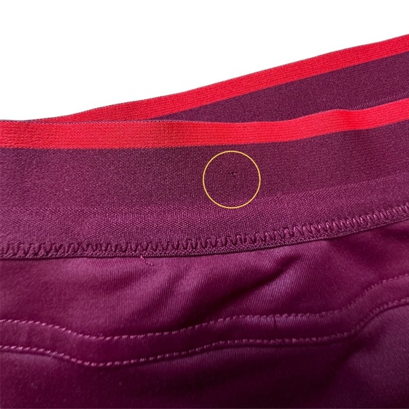 Stella McCartney X Adidas Run 3/4 Tights Red sz Small - Picture 10 of 14